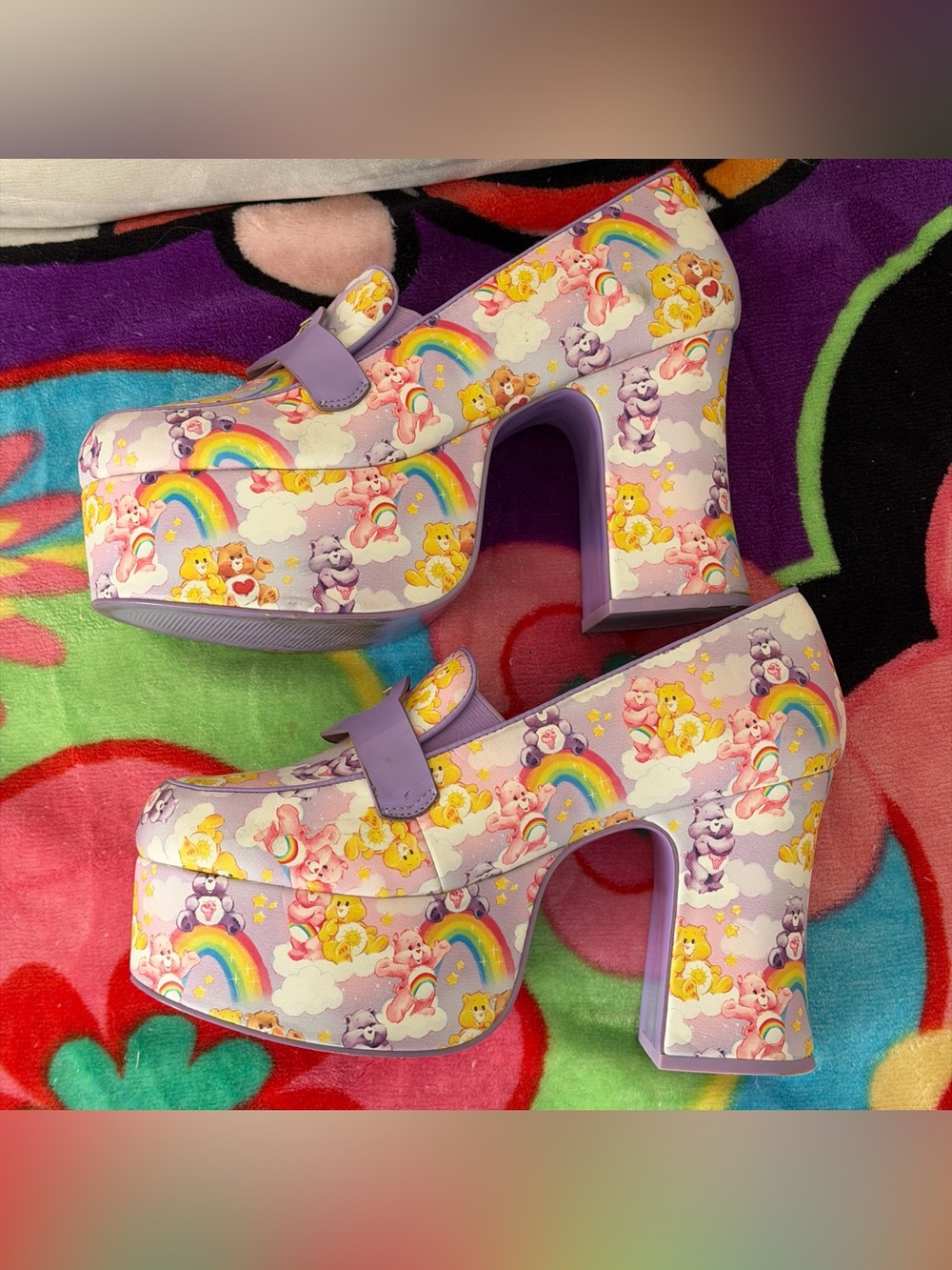 Care Bears Platform Shoes YRU DOLLS KILL - Picture 8 of 8
